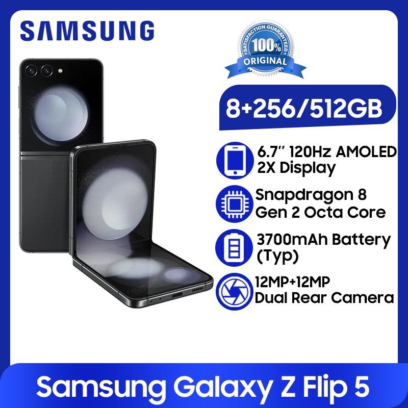 #SamsungGalaxyZFlip5 Snapdragon 8 Gen 2 6.7'' 120Hz  AMOLED 2X Display Octa Core 12MP Dual Camera
Original price: USD 910.13
Now price: USD 728.10
Click&amp;Buy: s.click.aliexpress.com/e/_ommj2yq

#GalaxyZFlip5