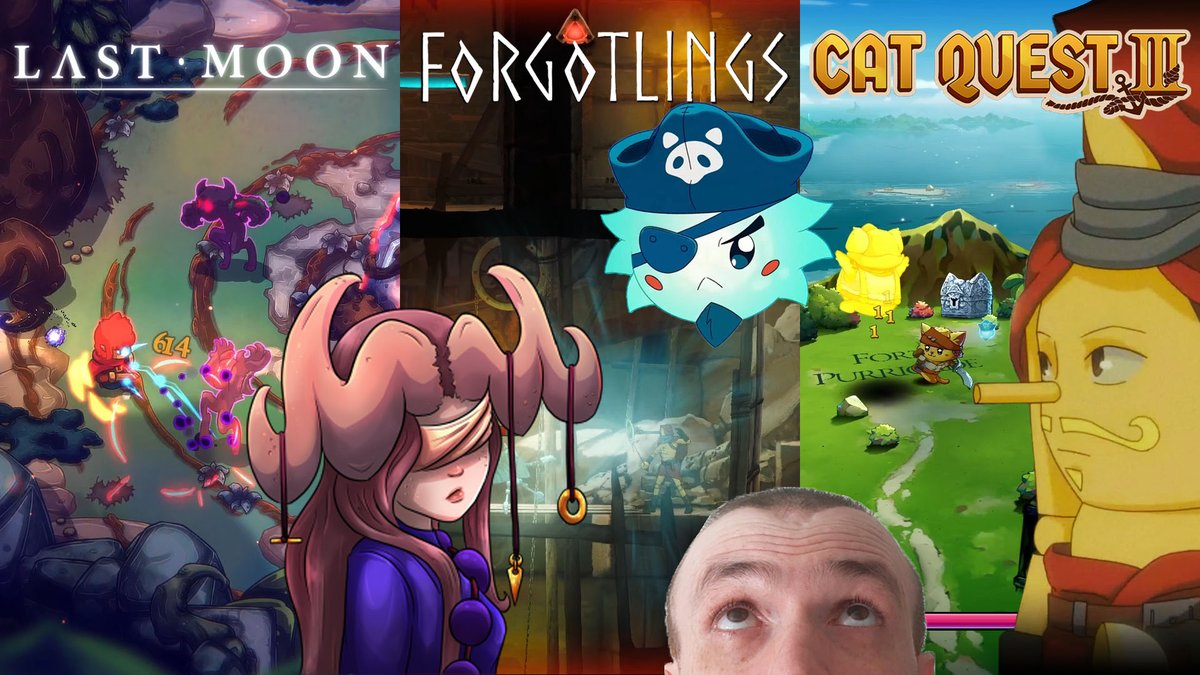Cryptic Hybrid (@cryptichybrid) on Twitter photo Grab your sword cause we're going on an adventure. Actually, we're going on three adventures today and we'll be playing a Lunar Knight, a talking automaton, and a pirate cat.
One #livestream, three sweet games - Last Moon by <a href="/SkollStudio/">Sköll Studio</a>, Forgotlings by <a href="/ThroughlineGame/">Throughline Games</a>, and Grab your sword cause we're going on an adventure. Actually, we're going on three adventures today and we'll be playing a Lunar Knight, a talking automaton, and a pirate cat.
One #livestream, three sweet games - Last Moon by <a href="/SkollStudio/">Sköll Studio</a>, Forgotlings by <a href="/ThroughlineGame/">Throughline Games</a>, and