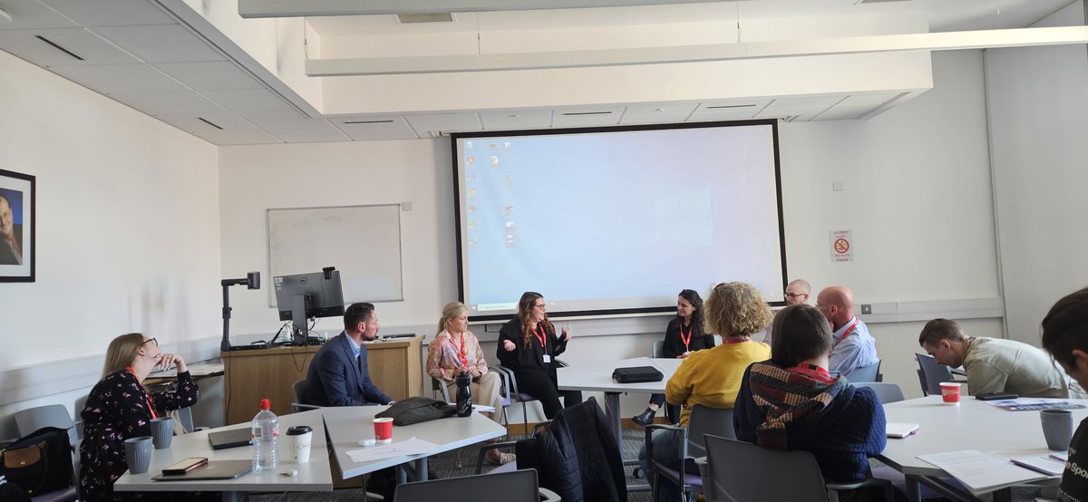 Excellent panel today with five brilliant talks from <a href="/cmurrayUUJ/">Conor Murray</a>, <a href="/BrendanCrim/">Brendan Coyle</a>, <a href="/SK_Buckley/">Siobhán Buckley</a>, Alison Coyne, and Jayne Price. An important conversation on 'young adulthood and the justice system' on the final day of the Irish North/South Criminology Conference. Fantastic few days👏