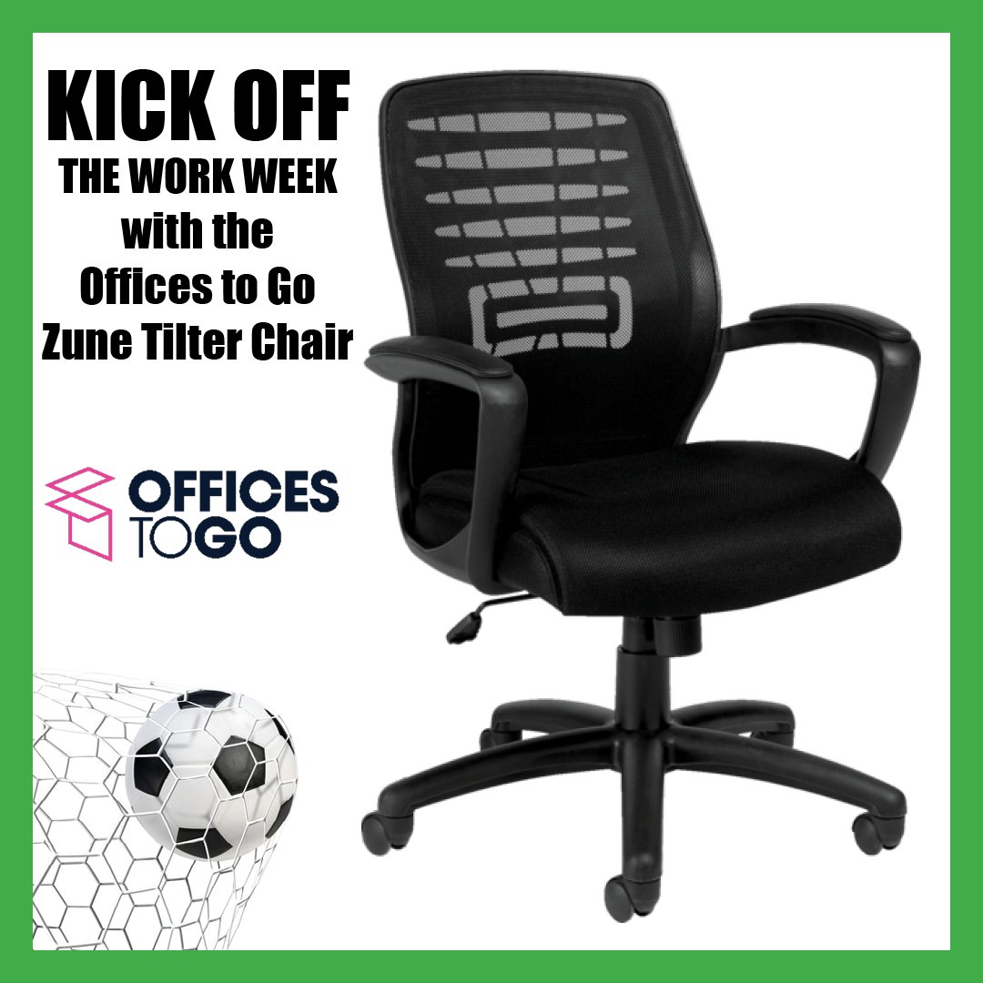 Why did the soccer player bring string to the game? In case he needed to TIE the SCORE! Kick off another busy work week with the Office to Go Zune tilter chair. CLICK TO BUY NOW! shopofficeonline.com/app/capricorn?…
#officestogo #eurocup #officechair #westperth #mitchellontario