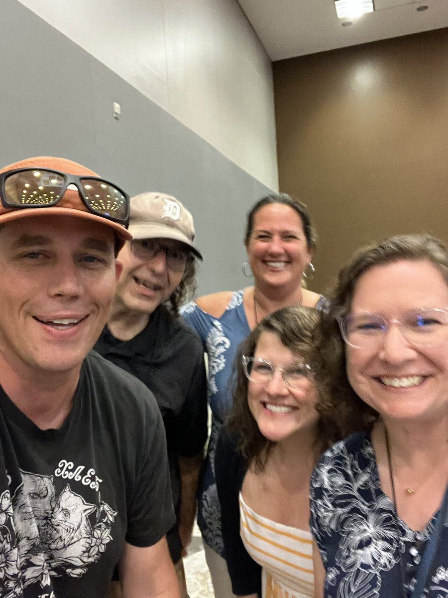 Laura_A_Gilbert's tweet photo. AP Lang scoring week was terrific. @CollegeBoard may have changed the location, but the learning &amp; laughter remain. Proud to lead the outstanding table 35! Couldn’t have done it w/o my TL team &amp; QL Mario. Truly grateful for the friends I’ve made along the way. https://t.co/7mdAZmLG84