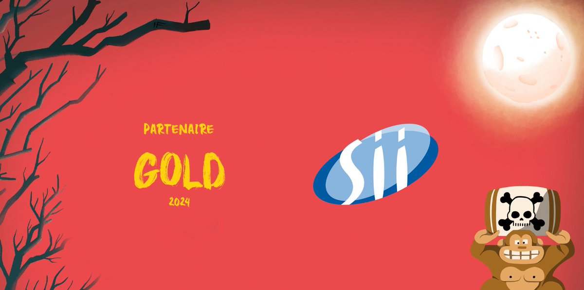 Merci à <a href="/SII_Atlantique/">SII Atlantique</a>, Sponsor Gold pour la 12ème édition du DevFest Nantes !