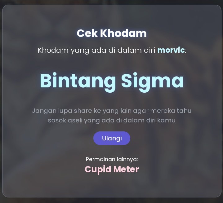 sigma banget?