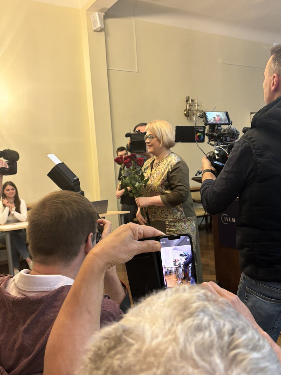 Timson_'s tweet image. Ar 24 balsīm par @JVLMA rektori ir ievēlēta Ilona Meija. Apsveicu un uz sadarbību!