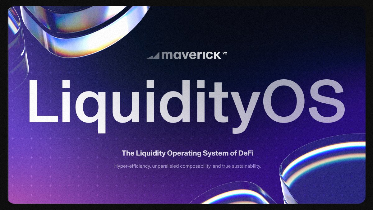 mavprotocol's tweet image. Introducing Maverick v2: DeFi’s Ultimate Liquidity OS🕹️

Achieve hyper-efficiency, composability &amp;amp; sustainability with:
⚡Lowest-gas concentrated liquidity AMM
⚡AI-DEX via Programmable Pools
⚡veFlywheel+MAV emissions
⚡Any-Token veFactory

👉 Enter: app-v2.mav.xyz

1/5