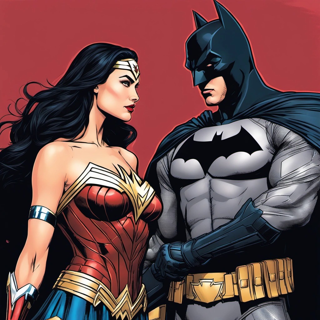 BMWW28's tweet image. Batman and Wonder Woman