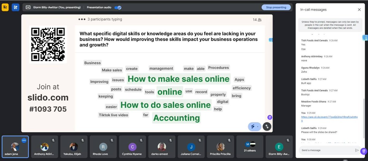 ASHAfrica_'s tweet photo. What's your favourite social media platform for discovering new products? Share below!
Our #AgriFoodEnterpriseProgram participants are learning digital marketing strategies tailored for their businesses to reach and engage their audiences online.
Stay tuned for updates &amp; insights https://t.co/hifyZvvD0a