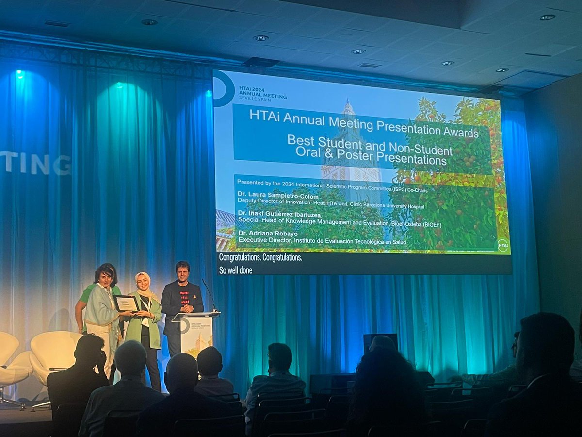 Zanfina Ademi (@zanfina) on Twitter photo Congratulations to <a href="/dinaabushanab10/">Dina Abushanab</a> who won 🥇 the best oral presentation award at the largest <a href="/HTAiOrg/">HTAi</a> Health Technology Assessment international (HTAi) Conference, Seville. Very proud supervisor! <a href="/CentMedUseSafet/">CMUS</a> <a href="/MIPS_Australia/">Monash Institute of Pharmaceutical Sciences</a> <a href="/MonashMore/">HEPER</a> Congratulations to <a href="/dinaabushanab10/">Dina Abushanab</a> who won 🥇 the best oral presentation award at the largest <a href="/HTAiOrg/">HTAi</a> Health Technology Assessment international (HTAi) Conference, Seville. Very proud supervisor! <a href="/CentMedUseSafet/">CMUS</a> <a href="/MIPS_Australia/">Monash Institute of Pharmaceutical Sciences</a> <a href="/MonashMore/">HEPER</a>