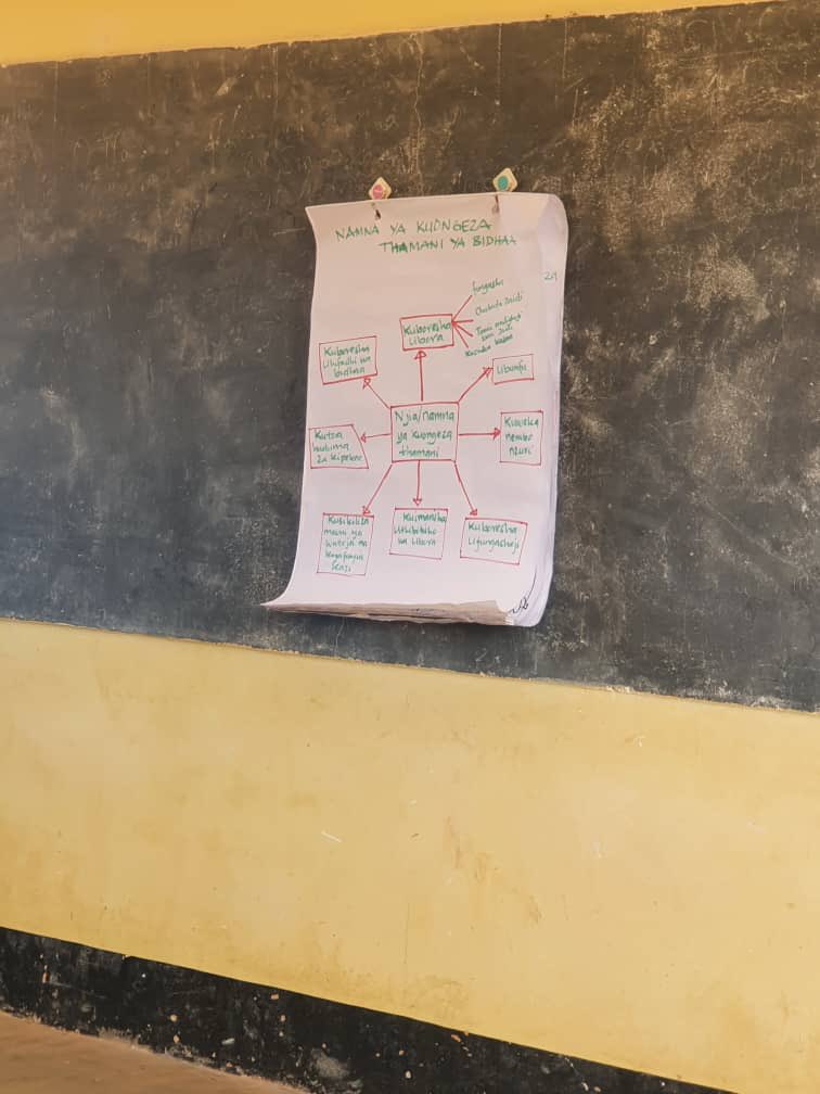 vpo_ebarr's tweet photo. Mafunzo ya ujasiriamali na usimamizi wa mradi kwa vikundi vya uzalishaji chini ya mradi wa EBARR yaliyofanyika juni 18, 2024 kwa wanufaika wa mradi wa Wilaya ya Mpwapwa, Dodoma. Mafunzo yalifanyika katika shule ya Sekondari Ng'ambi. https://t.co/oWY5p8CveG