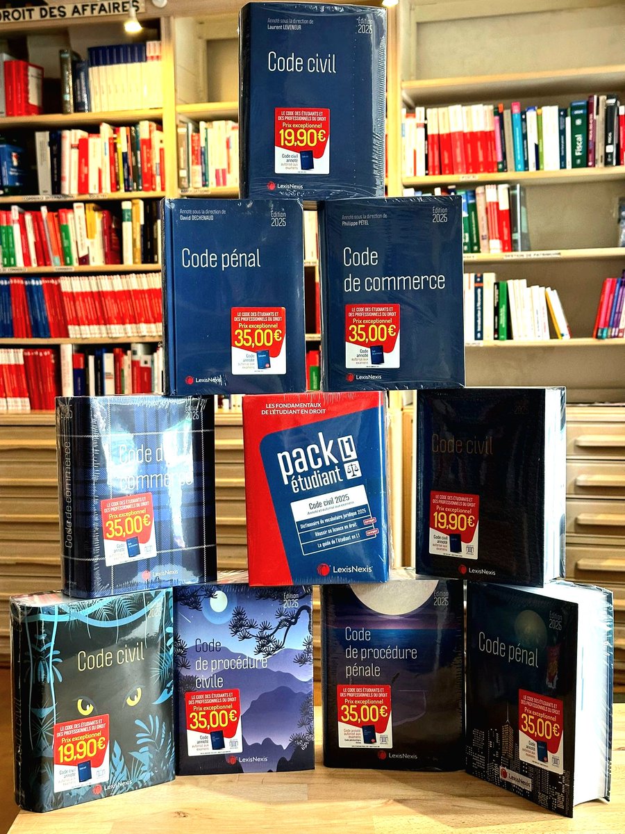 Les codes LexisNexis 2025 viennent de paraître et sont disponibles dans votre librairie ⚖️
<a href="/LexisNexisFr/">LexisNexis France</a>