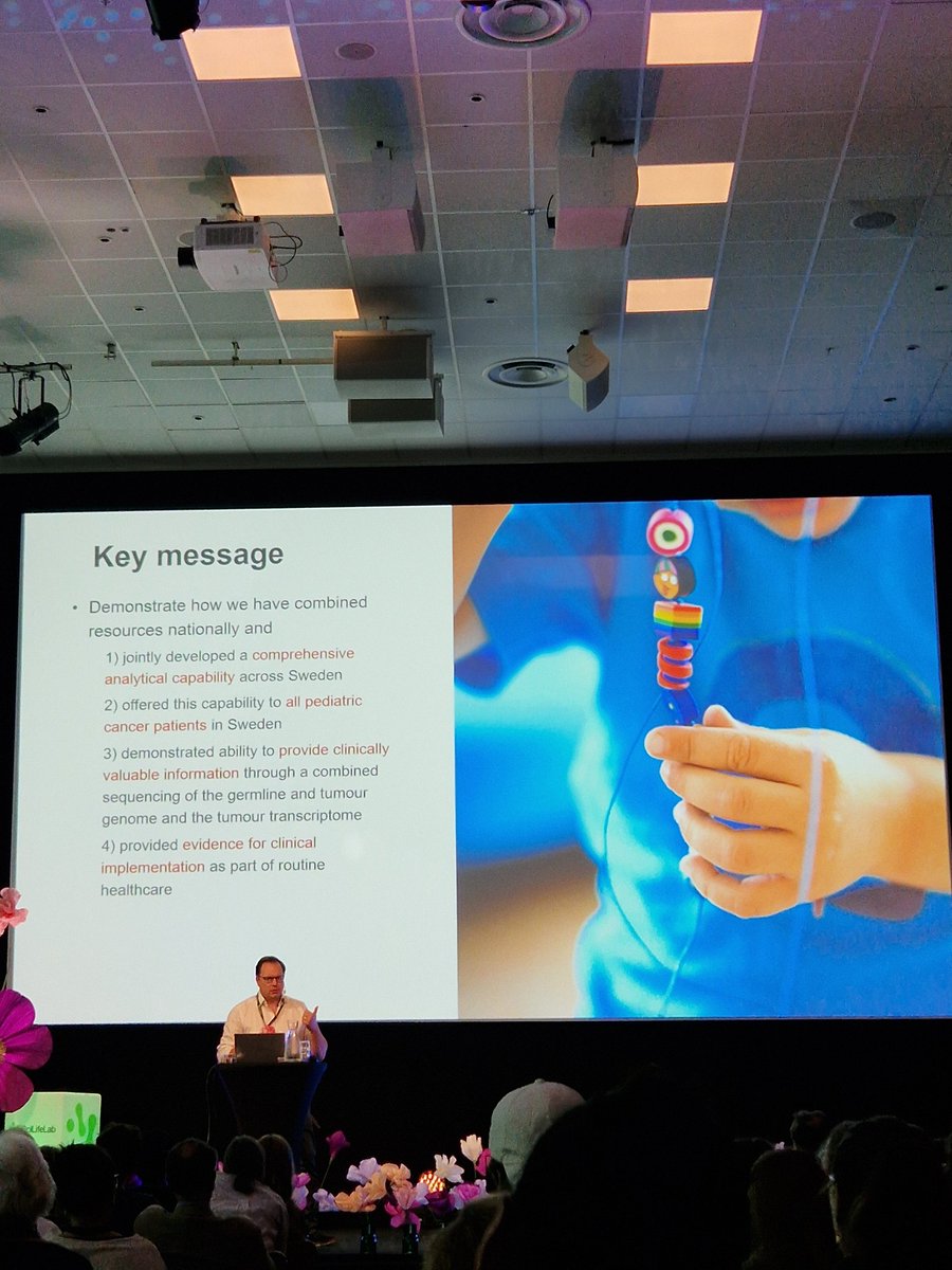 colum walsh (@columwalsh) on Twitter photo Excellent presentation from Valtteri Wirta <a href="/scilifelab/">SciLifeLab</a> on the Clinical Genomics/GMS childhood cancer project and its huge impact in Sweden Excellent presentation from Valtteri Wirta <a href="/scilifelab/">SciLifeLab</a> on the Clinical Genomics/GMS childhood cancer project and its huge impact in Sweden