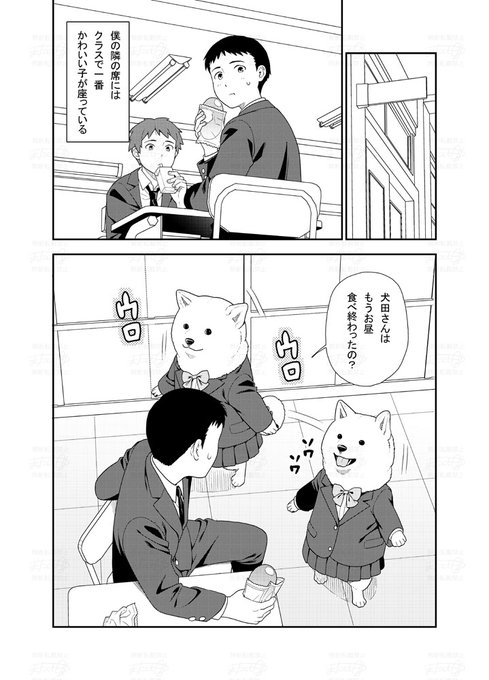 一緒に遊びたいクラスメイトの女の子の漫画です (1/3)
#犬田さん 