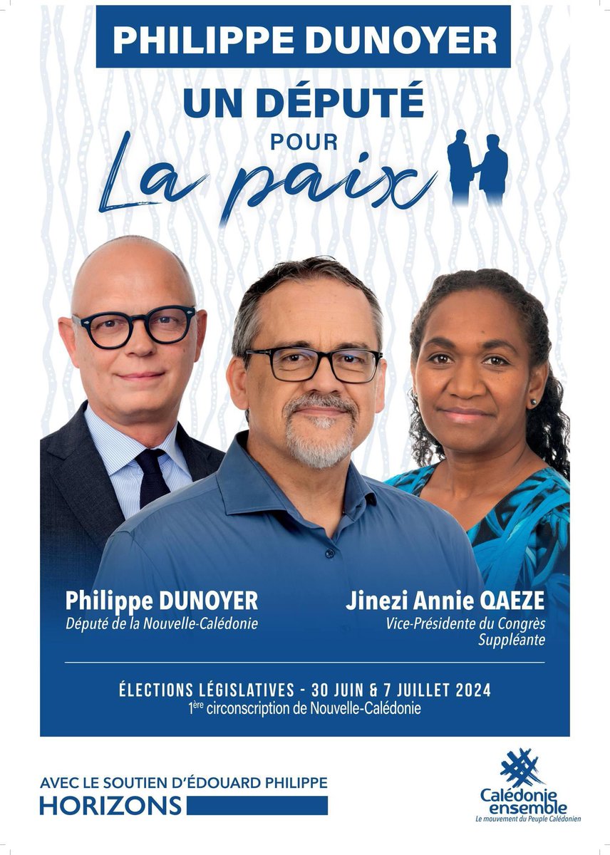 EricHelard's tweet photo. Merci @EPhilippe_LH pour son soutien à Philippe #Dunoyer en Nouvelle-Calédonie : c’est un acte de confiance important envers une ligne politique constante : promouvoir le dialogue pour nourrir le consensus, seul chemin de paix possible pour la #Calédonie @HorizonsLeParti https://t.co/MYfMFHECBl