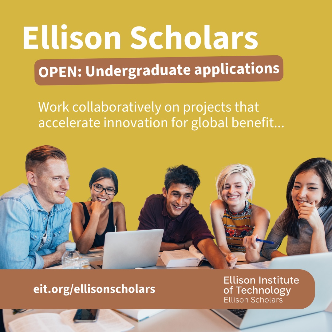 Laura Lewis (@dr_laura_lewis) on Twitter photo Maximise the time to submit a great application by starting today:
eit.org/ellisonscholar…
Successful candidates will receive fully funded studies at the <a href="/oxford_uni/">Oxford University</a> and work at our state-of-the-art facilities on projects that accelerate innovation for global benefit. Maximise the time to submit a great application by starting today:
eit.org/ellisonscholar…
Successful candidates will receive fully funded studies at the <a href="/oxford_uni/">Oxford University</a> and work at our state-of-the-art facilities on projects that accelerate innovation for global benefit.