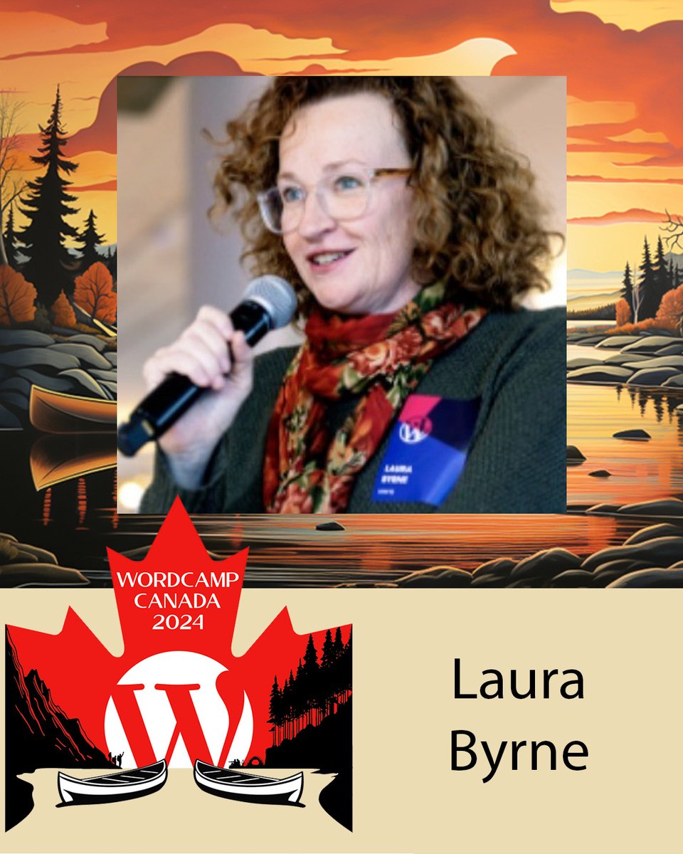 WordCampCanada's tweet image. WordCamp Canada presents Laura Byrne on Turning a 10-year WordPress hobby into a successful new career. Grab your tickets today! #WordCampCanada #FacebookEvent,canada.wordcamp.org/2024/tickets/