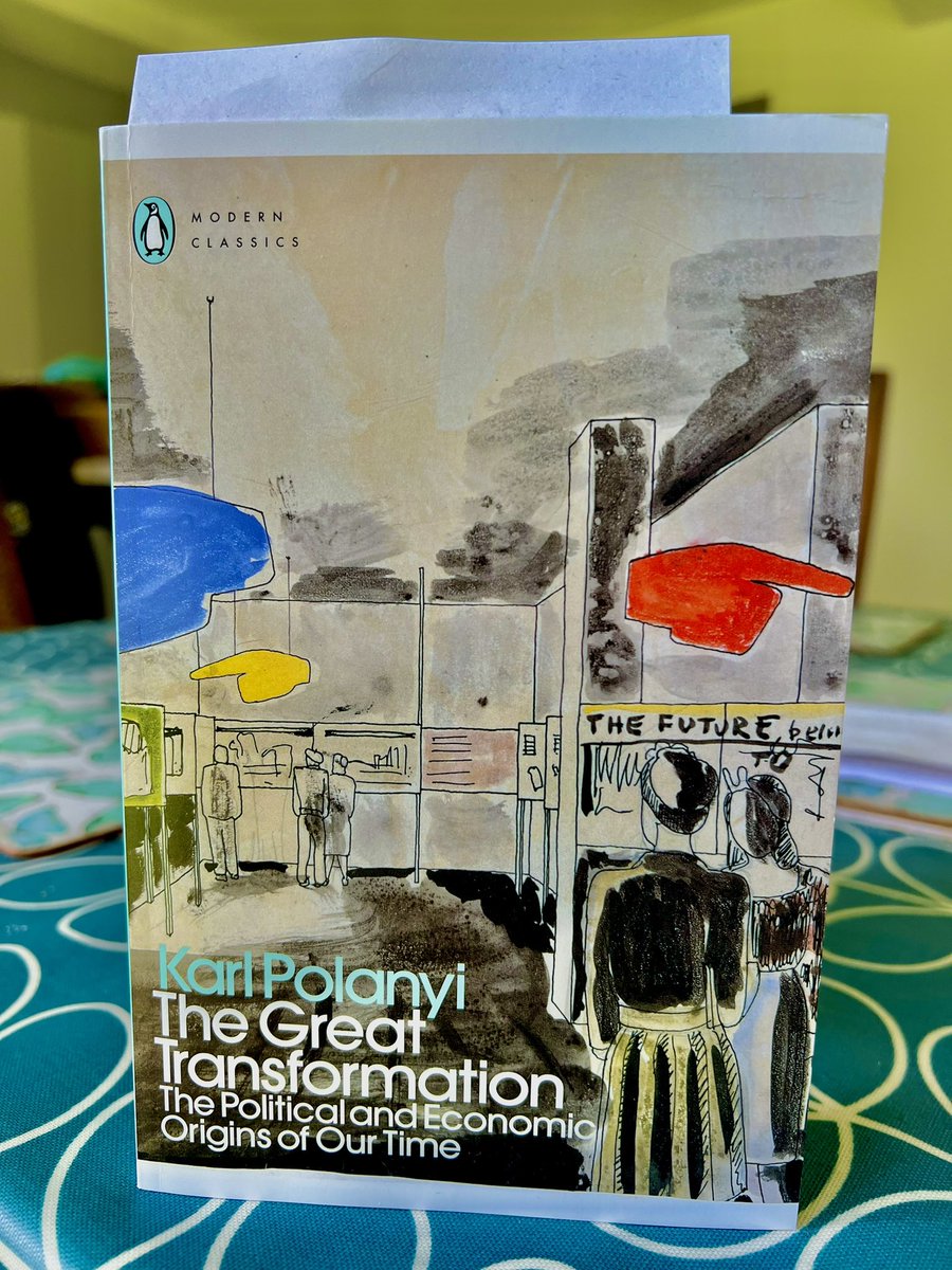 Martin O'Neill (@martin_oneill) on Twitter photo Back from my travels to find my copy of this handsome new edition of Karl Polanyi’s The Great Transformation, just published by <a href="/PenguinUKBooks/">Penguin Books UK</a> <a href="/PenguinClassics/">Penguin Classics</a>. Great that Polanyi can now find a new, wider audience. Congratulations <a href="/hanateraiewood/">Hana Teraie-Wood</a>!
👏👏👍 Back from my travels to find my copy of this handsome new edition of Karl Polanyi’s The Great Transformation, just published by <a href="/PenguinUKBooks/">Penguin Books UK</a> <a href="/PenguinClassics/">Penguin Classics</a>. Great that Polanyi can now find a new, wider audience. Congratulations <a href="/hanateraiewood/">Hana Teraie-Wood</a>!
👏👏👍