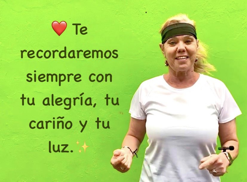 Hace un año que te echamos de menos, Yolanda, pero que sigues presente en nuestros corazones.