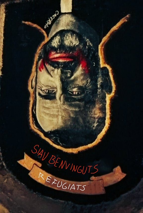 🃏 Ens han fet arribar una volta i la traducció al català de l'obra de <a href="/CaceroloArt/">CACEROLO - ART</a>, preguntarem a l'AELC si en aquest teatre de graffits i monarques citam correctament <a href="/ullastrot/">Combateu el mal. Parleu Català.</a> x.com/MarcelPich/sta…