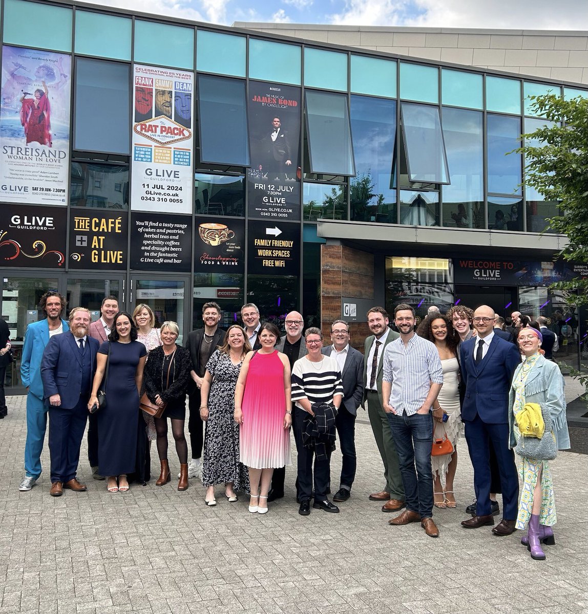 TrafalgarEnt's tweet photo. 🤩🤩Huge congrats to the team at @Imagine_Theatre for their two wins at last night’s @UKPantomime Awards at @GLiveGuildford! Imagine won in the categories of Best Sisters and Best Lighting! ✨✨

#panto #pantomime #bestsisters #bestlighting #awards #pantoawards #imaginetheatre https://t.co/89pLIneF9I