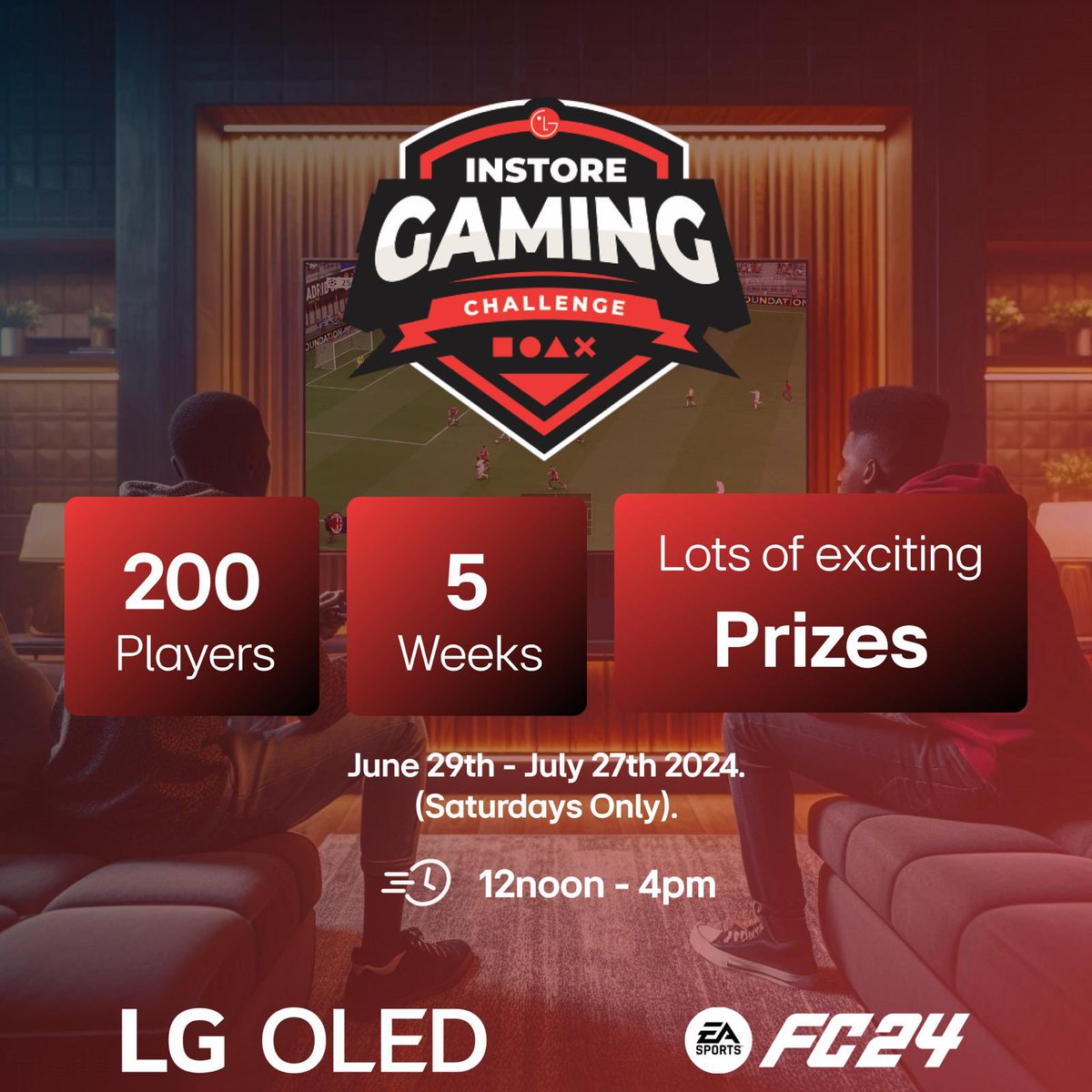 Got skills in EAFC24?

<a href="/LGAfrica1/">LG Nigeria</a> present the LG Instore
Gaming Challenge.

Coming to a store near you.

#LGinstoregamingchallenge #LG #Lifesgood #LGnigeria