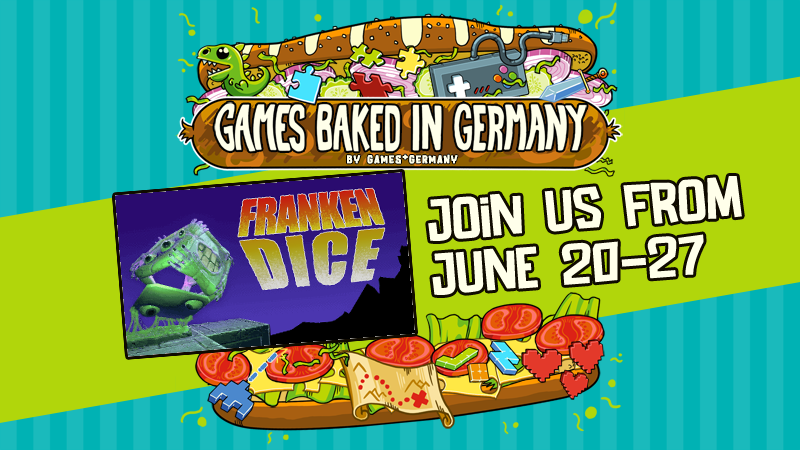 CoreCraftGames's tweet image. Hey everyone, come join us at this years Games Baked in Germany #steam event! 

Check out our game Frankendice and drop a wishlist if you like what you see 🎲!

Have a look at the event here: store.steampowered.com/sale/games-mad…

#indiegamedev #game #puzzlegame #indiegame