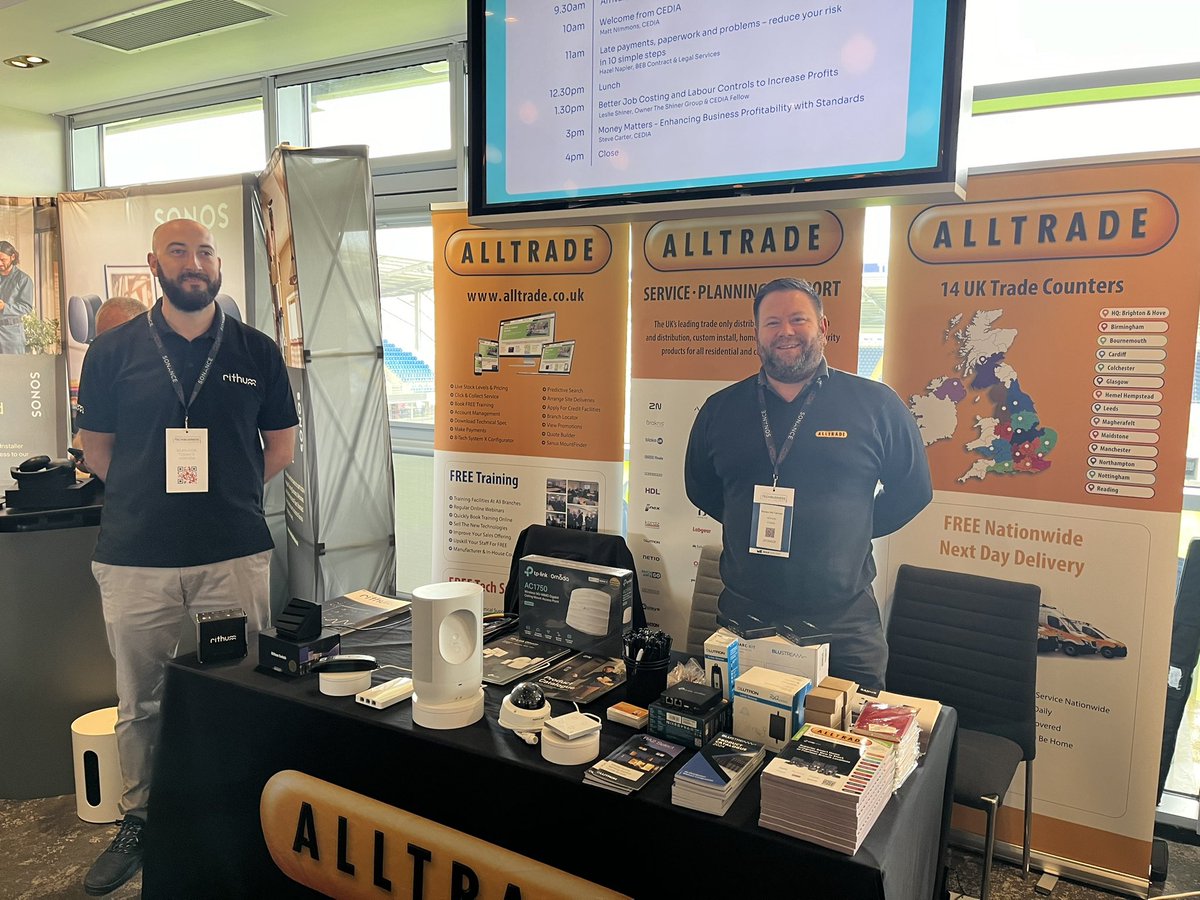 Ready to go here in Leeds today further Cedia Tech Forum <a href="/CEDIA_EMEA/">CEDIA EMEA</a> <a href="/Install_Mag/">Essential Install</a>