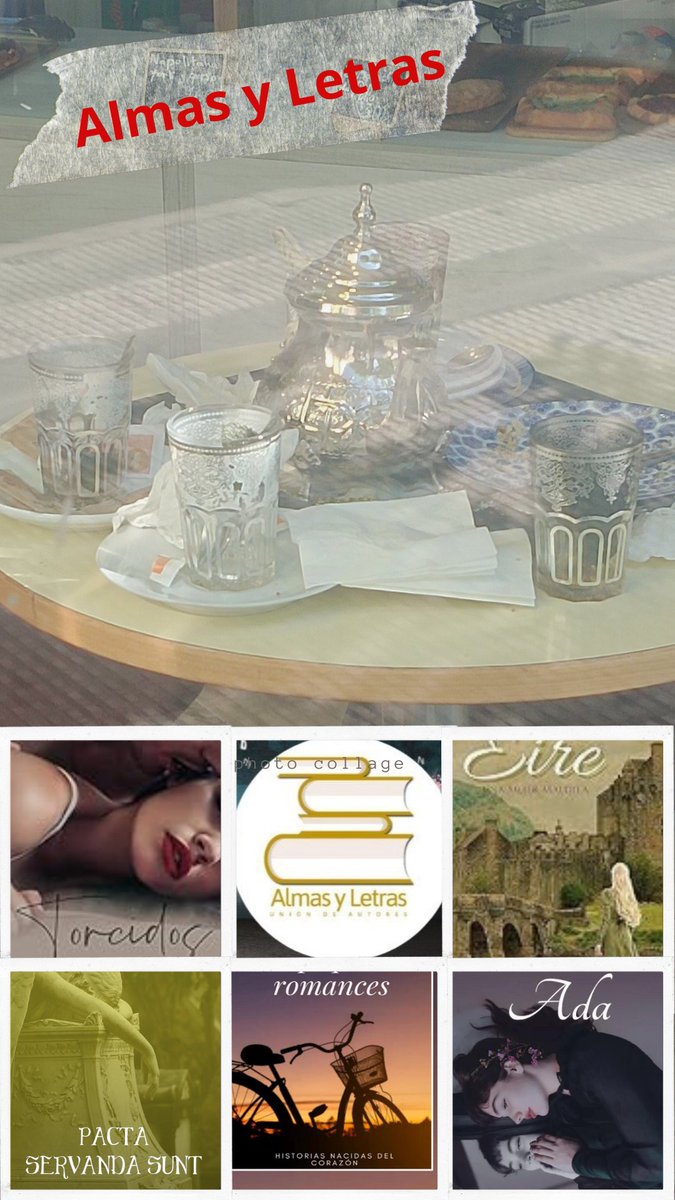 Un libro es como una mirada a través de un cristal, miras la realidad con el filtro de unos ojos ajenos.
Lee #AlmasYLetras

<a href="/Yatengounaedad/">Héctor H. López ✍️</a>

<a href="/Mery_Mera/">Maria N.Mera Autora</a>

<a href="/isabellaabad1/">Isabella Abad</a>

<a href="/Yatengounaedad/">Héctor H. López ✍️</a>

<a href="/Marie_N_Vianco/">Marie N. Vianco</a>

<a href="/dianacacostaq/">Diana C. Acosta</a>