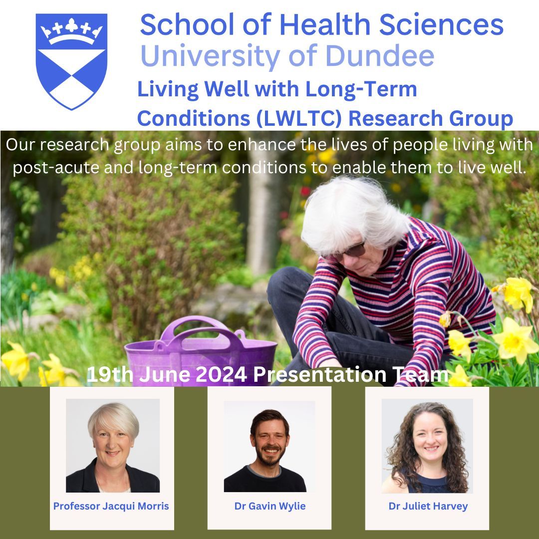 School of Health Sciences, University of Dundee (@uodhealthsci) on Twitter photo Today Professor <a href="/jacquimorris11/">Professor Jacqui Morris</a>, <a href="/GavinQWylie/">Dr Gavin Wylie</a> & @drjulietharvey from the Living Well with Long Term Conditions Research Group are visiting <a href="/UoE_PAHRC/">PAHRC</a> to present #LivingWellUoD research and discuss opportunities for collaboration. Sounds like it'll be a great day! 🤝 Today Professor <a href="/jacquimorris11/">Professor Jacqui Morris</a>, <a href="/GavinQWylie/">Dr Gavin Wylie</a> & @drjulietharvey from the Living Well with Long Term Conditions Research Group are visiting <a href="/UoE_PAHRC/">PAHRC</a> to present #LivingWellUoD research and discuss opportunities for collaboration. Sounds like it'll be a great day! 🤝