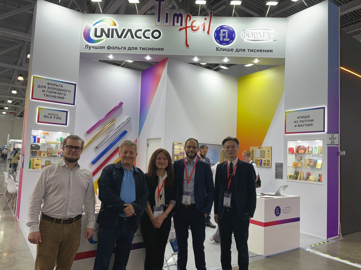 UNIVACCO's tweet photo. Привет Москва (Hello Moscow), #Univacco is having a blast at #RosUpack! 

On day two, we are here at Pavilion 3 Hall 14 Stand #D1057. Swing by to discover our latest innovations in packaging. Can't wait to see you!🥂

▪ RosUpack ▪
JUNE 18—21, 2024
Moscow, Crocus Expo https://t.co/Gf30OMcxiM