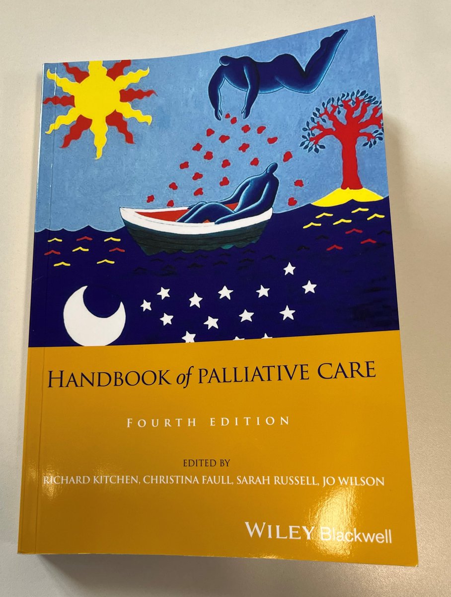 So this landed on our desks today. Here's a word from @cmfaull  "I'm delighted that this award winning handbook has been updated and includes several new chapters including frailty and dementia, mental illness and learning disabilities".