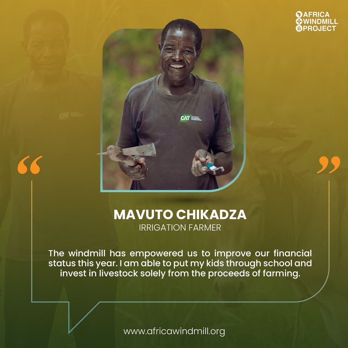 Our impact is best seen through the powerful testimonials of our beneficiaries.

Donate today and join our mission to #endhunger
buff.ly/42aBwax