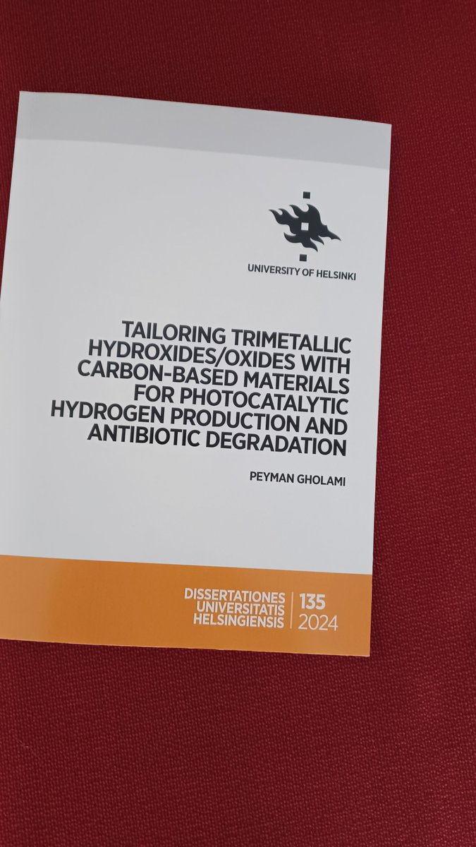 A bit late post but May 24th it was Peyman's great day. Thank you prof. Carita Kvarnström for excellent and insightful dissertation!