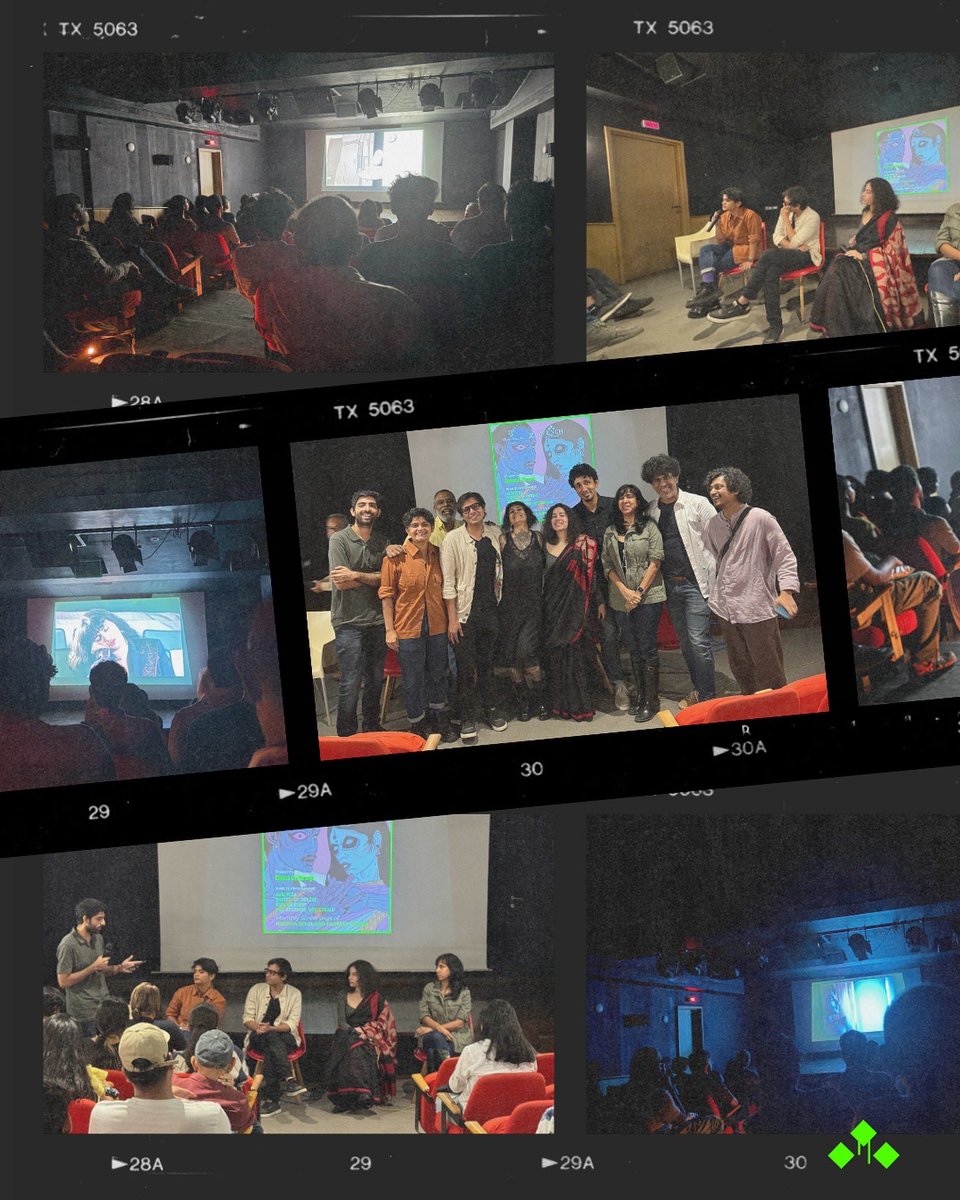 WenchFilmFest's tweet photo. 🍿 Cinema de l’Étrange - Film Club with Alliance Française de Bombay: We kicked things off with 4 electrifying films that had everyone at the edge of their seats! 🎬 From ghostly encounters to sci-fi spectacles, our screen was ablaze with terror and excitement. https://t.co/C5XWh4FZYc