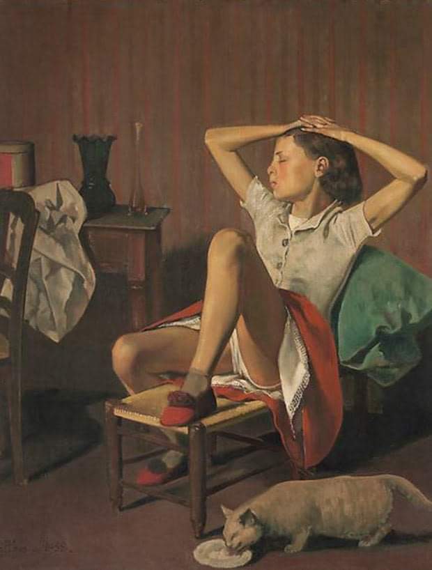 Thérèse soñando, Balthus (1938). #Alimenta tu #mente... #Feed your #mind...
#Psicólogo en #Sevilla Federico Casado Reina - #Psicología y #Salud #Sevilla
📞 655 620 045
📧info@psicologiaysaludsevilla.com
psicologiaysaludsevilla.com

#Reflexión #Terapia #SaludMental