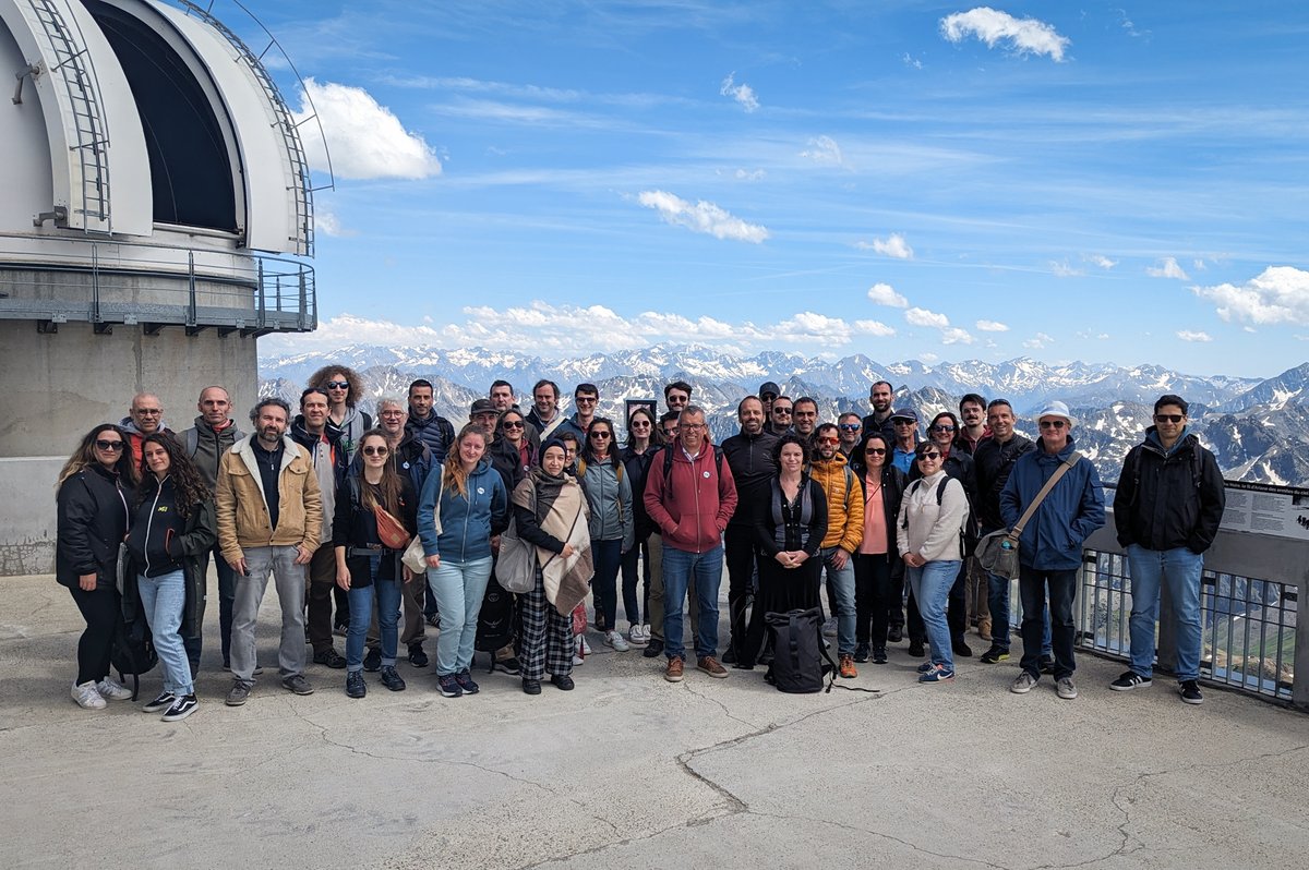 X-IFU (@athenaxifu) on Twitter photo đź”· A look back at the X-IFU team outing at the
<a href="/PicduMidi/">Pic du Midi</a> 📸
🏔 This day-long visit to the iconic site in the Pyrenees was an opportunity to bring together some forty scientists and engineers from IRAP & CNES involved in X-IFU. Many thanks to <a href="/ObsMip/">Observatoire MP</a> & to the whole X-IFU team! 🔷 A look back at the X-IFU team outing at the
<a href="/PicduMidi/">Pic du Midi</a> 📸
🏔 This day-long visit to the iconic site in the Pyrenees was an opportunity to bring together some forty scientists and engineers from IRAP & CNES involved in X-IFU. Many thanks to <a href="/ObsMip/">Observatoire MP</a> & to the whole X-IFU team!
