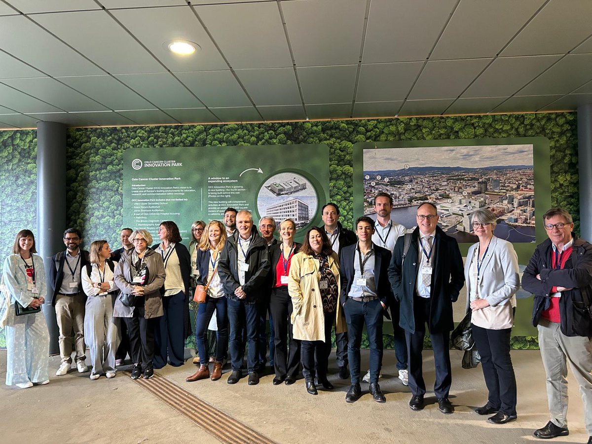 Stimulating visit for the academic delegation to oslo cancer cluster dedicated to improve lives of cancer patients by accelerating development of new cancer diagnostics and treatments. #BEmissionNOR <a href="/WBI_tweet/">WBI</a>