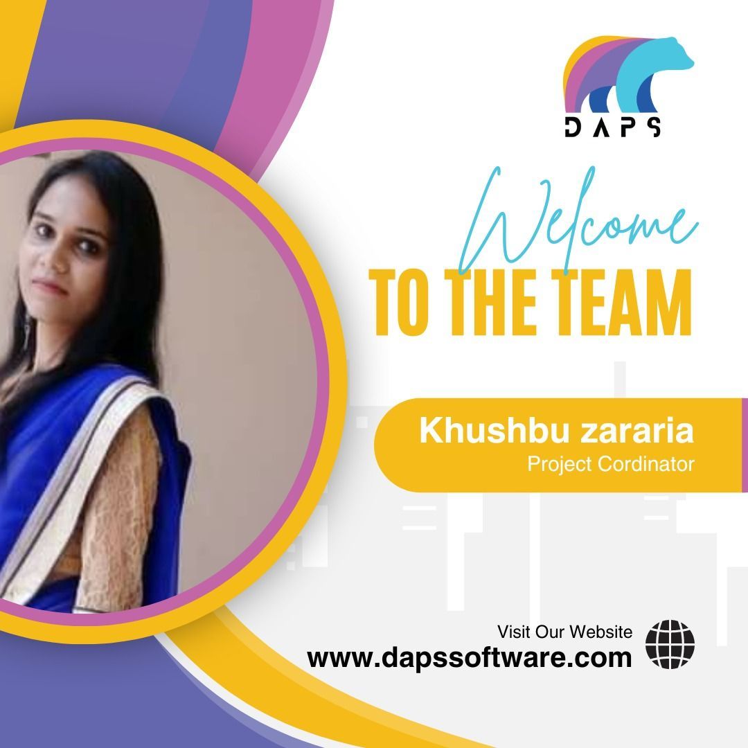 DapsSoftware's tweet photo. We are excited to have you on board and look forward to working together. 
#newjourney #hiring #dapssoftware https://t.co/DaX58tQnzJ