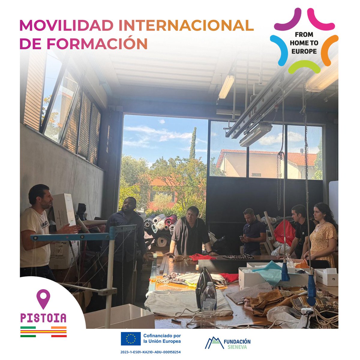 sieneva's tweet photo. Gracias al apoyo de la Fundación Sieneva (España), el CENTRO STUDI CULTURA SVILUPPO ASSOCIAZIONE (Italia) y Work Experience Agency Ltd (Irlanda), los participantes han enriquecido su conocimiento y habilidades en estos ámbitos cruciales. https://t.co/Zva09yJjYi