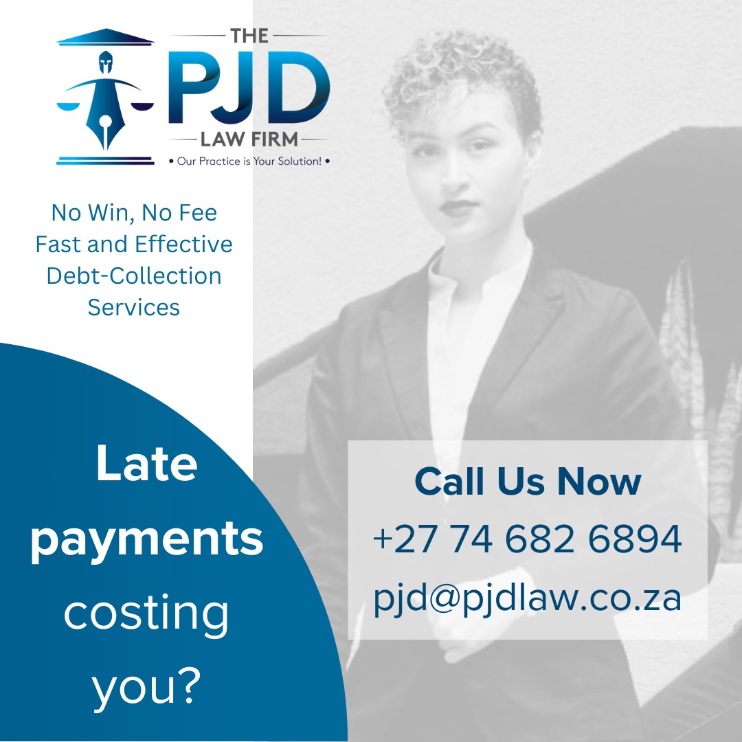 PatonJDennison's tweet image. 💸 Late payments holding you back?
Let The PJD Law Firm handle it! 💼
No Win, No Fee. Fast &amp;amp; Effective Debt Collection Services.
Do the Right thing; No better yet, do the legal thing:  youtu.be/PehRe30Xe8A?si… 
#DebtFree #FastSolutions #NoWinNoFee #PJDLawFirm 💪