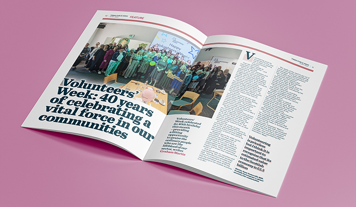 ThirdForceNews's tweet photo. TFN is @scvotweet's magazine for the voluntary sector.
This month, to mark 40 years of #VolunteersWeek @grahamtfn celebrates #volunteering, with @VolScotland @supportCHAS and @RSPCA_official
Available to all to read, enjoy and share: https://t.co/wDuNIIRXud
#volunteerweekscot https://t.co/TCMy93TwuI