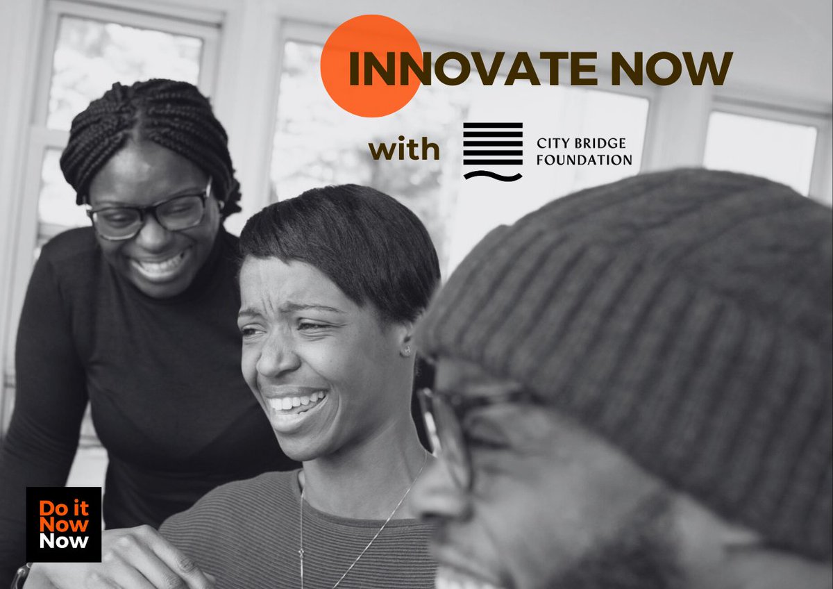 There's just one more week to get your applications in for round two of Innovate Now with @CityBridgeFoundation.⁠
⁠
If you're a Black-led charity or social enterprise looking for grants to help elevate for impact, apply today!

l8r.it/660J