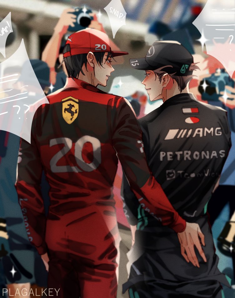 F1 AU flirting 🤭 #oikage #haikyuu