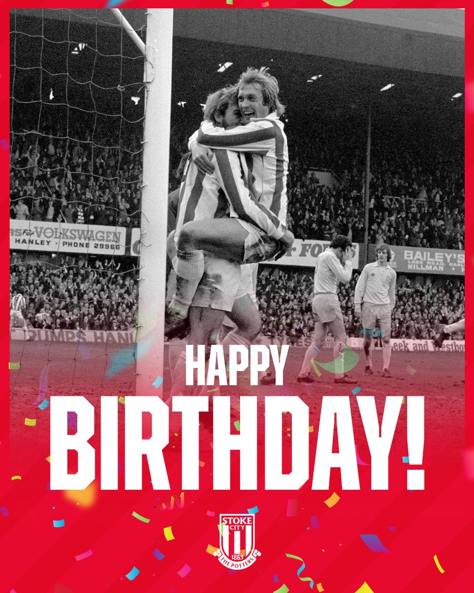 stokecity's tweet photo. Over 250 appearances in red and white, one scintillating strike against Blues and 78 years young today.

Sending birthday wishes to City legend, Jimmy Greenhoff. https://t.co/4tgwW0NRjD