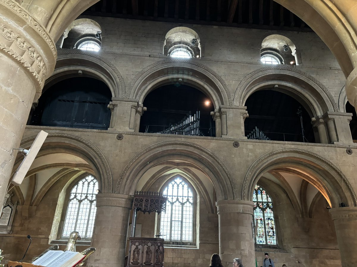 Good to be sharing in #time travelling once again! Eager key stage 1 children about to start their morning of discovery! @minster_ed <a href="/SouthwMinster/">Southwell Minster</a>