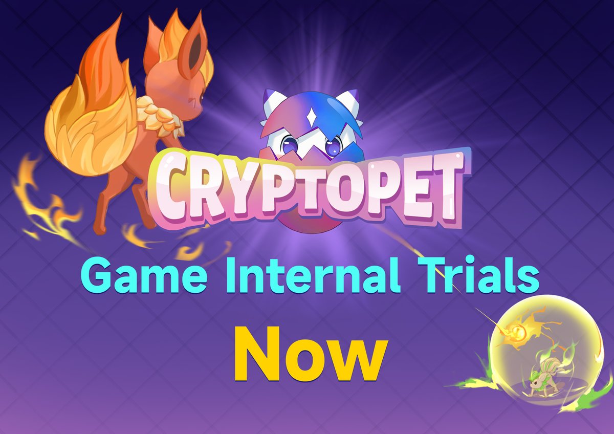 CryptoPet157775's tweet photo. Early investors and co-builders have begun internal trials of the game🎮🎮

Do you wanna experience #CryptoPet's Metaverse world🙋‍🙋

Tell me and JOIN US🫰🫰

#CryptoPet #GameFi #Crypto #Web3 #Metaverse #AI #SocialFi https://t.co/uPArq45v60