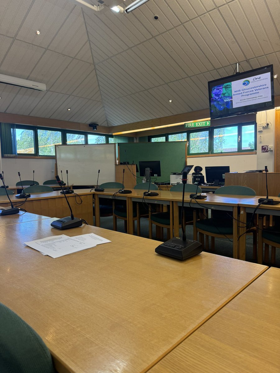 At the Forest of Dean Forces Support. Network presenting the Gloucestershire Primary Care position with accredited practice’s, Forces Connect  and JUYI <a href="/DrPaulAtkinson/">Dr Paul Atkinson</a> <a href="/NHSGlos/">NHS Gloucestershire</a> <a href="/One_Glos/">One Gloucestershire Health & Wellbeing Partnership</a> creating networks for the veterans community is important with access to healthcare