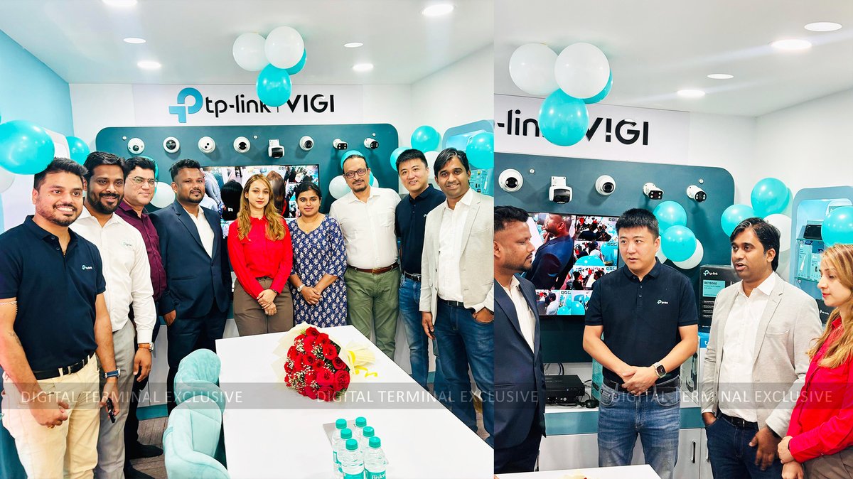 dterminalIN's tweet image. TP-Link has opened its state-of-the-art Display Centre in Bengaluru along with its partner AH Infotech! 🎉 The new center showcases an extensive range of TP-Link products.

Stay tuned with DT for more details and updates! ✨

#TPLink #DisplayCentre #SmartHome #DigitalTerminal
