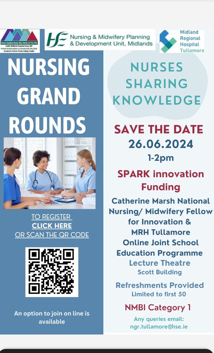 Our next NGR is next Wednesday 
Really looking forward to learning about some innovative projects that have been completed in MRHT
