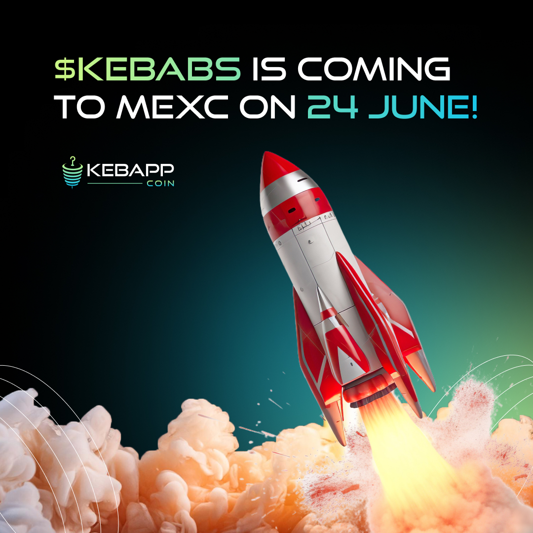 KebAppCoin's tweet image. MEXC INCOMING SOON! 👀🔥

Don't miss out on the $KEBABS presale! 

Only 2 days left!👇

solsale.app/presale/AfveVa…