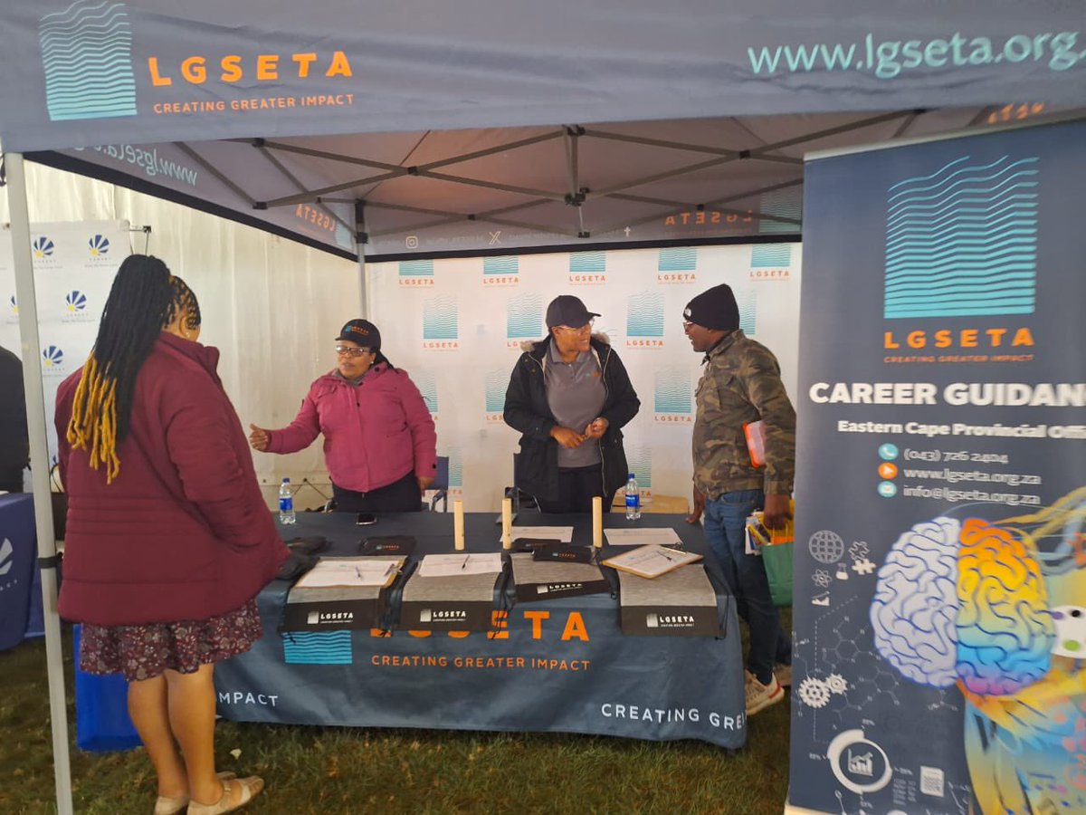 LGSETA_official's tweet photo. 1/2 Our EC office was very happy to be in attendance to support the initiative & provide career guidance advice to the youth about opportunities in the LG sector & how to navigate around pursuing their desired careers.
#YouthMonth #LGSETAOnTheMove #CreatingGreaterImpact https://t.co/KaJoNVCpt3